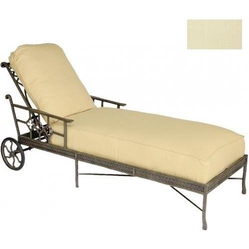 Windham Castings Provence Tailored Back Chaise Lounge Cushion , Sasian Sesame LX