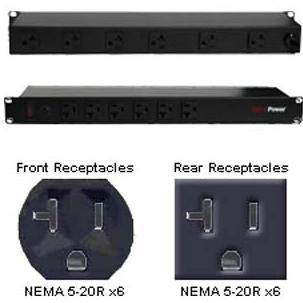 Cyberpower Rack Mount Power Strip 20 Amps