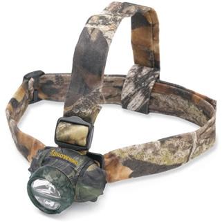Browning Black Ice Xenon 3 LED Headlamp, Mossy Oak Break Up