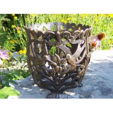 Oakland Living Hummingbird Round Flower Pot - 12 Inch