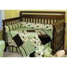 Embroidered Giggles 4-Piece Crib Set
