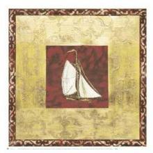 Unknown - Sailboat II Size 18.5x18.5 Poster Print