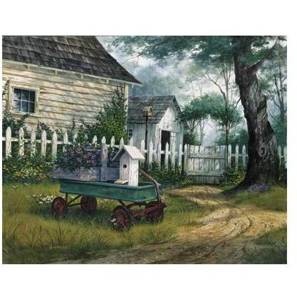 Antique Wagon Poster Print