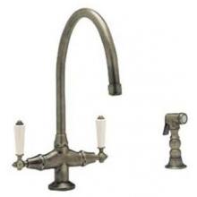 Blanco Appleton II Kitchen Faucet W/ Side Spray (Antique Pewter)