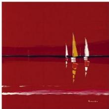 Heure Rouge Poster Print