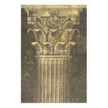 Fluted Column Poster Print