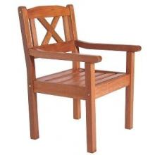 Eden Outdoor Living Rexburg Wood Dining Chair