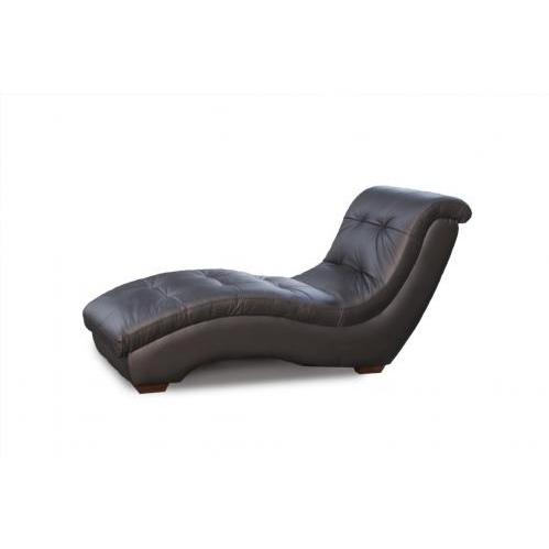 Diamond Sofa Metro Chaise Lounge - Black