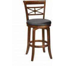 Hillsdale Kingstown 30 Inch Swivel Bar Stool - Brown Cherry