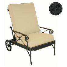 Windham Castings Catalina Deep Seating Reclining Club Chair Frame Only, Black