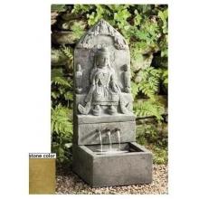 Campania Temple Shrine Fountain (4pc) - Travertine Finish