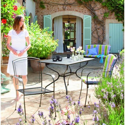 Kettler Classic Wrought Iron Dining Set With Bench