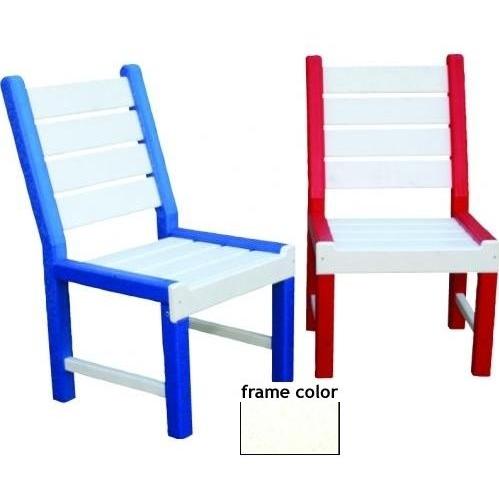 Eagle One Recycled Plastic Kids Chair - White