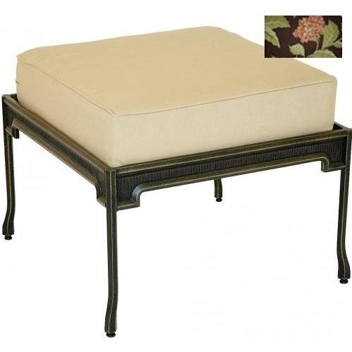 Windham Castings Catalina Ottoman Cushion , Beautiful Bloom LXX