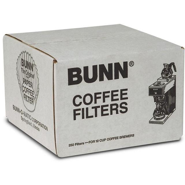 BUNN BCF250 12-Cup Commercial Coffee Filters, 250-count