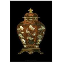 Red Porcelain Vase (P) I Poster Print