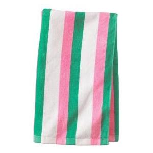 Hyp Costa Verde Beach Towel - Flamingo/Spearmint/White