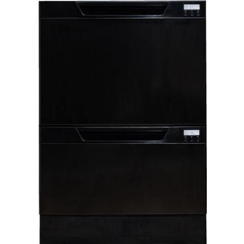 Fisher Paykel DishDrawer Tall Double Dishwasher - Black