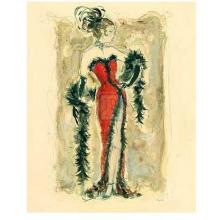 Lady Burlesque IV Poster Print