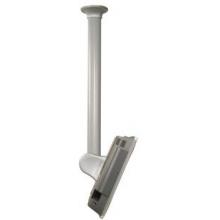 18 Inch 30 Inch ADJUSTABLE LENGTH LCD CEILING MOUNT WITH CORD MANAGEMENT COVER (SILVER)