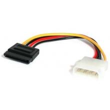 Startech.com 6 Inch LP4 Male To SATA Power