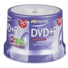 Memorex DVD R 50PK 16X SPINDLE