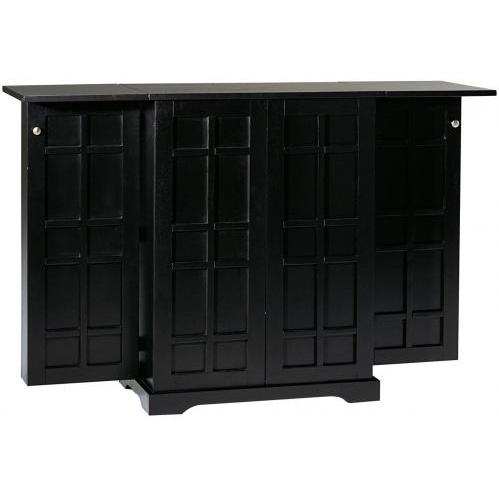 Home Styles Steamer Trunk Bar - Ebony