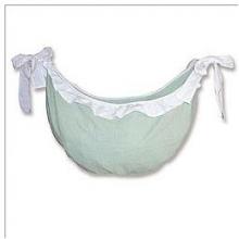 Trend Lab Gingham Seersucker Toy Bag Sage