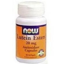 Now Foods Lutein Esters 20 Mg 60 Softgels