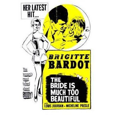 The Bride Is Much Too Beautiful Poster Print