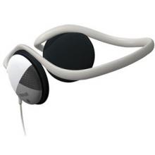 STEREO NECKBAND HEADPHONES WITH SWIVEL EARCUPS;