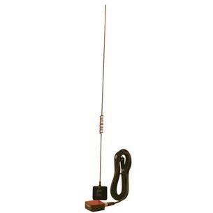 GLASS MOUNT CB WITH WEATHER-BAND MOBILE ANTENNA by TRAM