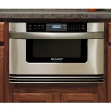 Sharp Microwave Drawer, Auto, 24 Inches - Stainless Steel