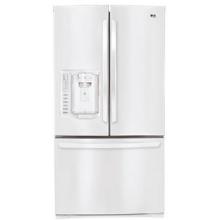 LG 27.6 Cuft French Door Refrigerator - White