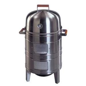 Meco 5025 Charcoal Water Smoker - Stainless