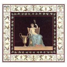 Roman Bath Murals - 1 Figure Poster Print
