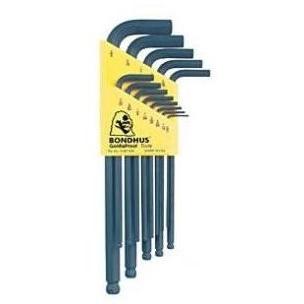 Bondhus 12 Piece Balldriver L-Wrench Set (.050 Inch-5/16 Inch)