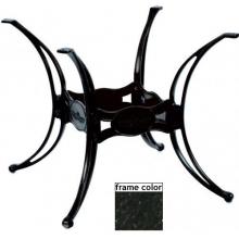 Suncoast Basketweave 27 Inch Table Base - Ebony