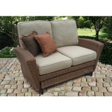 North Cape Metropolitan Resin Wicker Double Glider