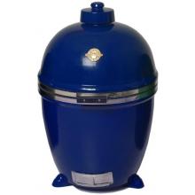 Grill Dome Large Charcoal Grill Infinity Series BBQ Grill With Stainless Auto Hinge - Blue