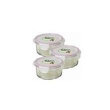 Innova 6 Piece Round Glasslock Kit (14oz, 14oz, 14oz)