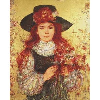 Amy Rebecca S Floral Garden Poster Print