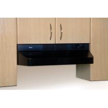 Haier Range Hood With 300 CFM Variable Speed Fan 30 Inch, Black - HHX3030BK