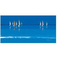 Voiles Multicolores Poster Print