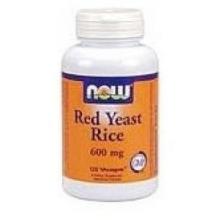 Now Foods Red Yeast Rice Extract 600mg 120 Vcaps