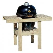 Grill Dome 48 X 24 Inch T-shaped Wood Table