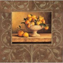 Andres Gonzales - Oranges And Lemons Size 27.5x27.5 Poster Print