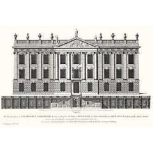 English Buildings B&W Poster Print