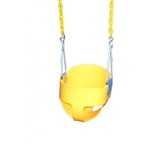 Gorilla Playsets Yellow Full Bucket Toddler Swing