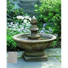 Campania Bordine Finial Fountain - Natural Finish